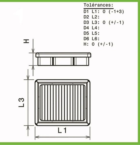Filtre air green - filtre,
