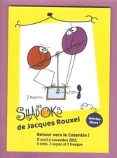 Jacques ROUXEL  carte non postale  ILLUSTRATEUR     expo Les SHADOCKS