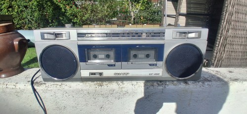 Sharp 450h radio cassette - sharp, gf-450h