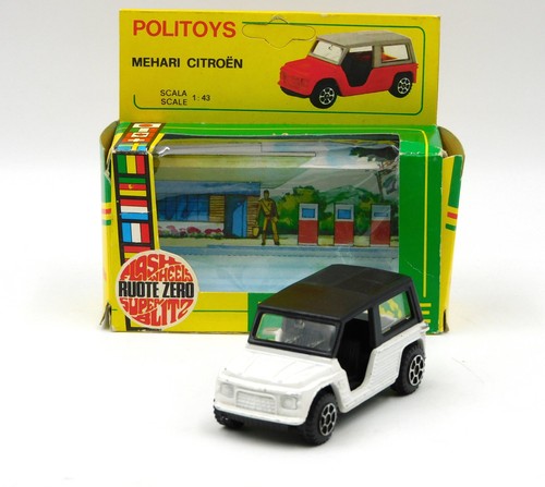 Politoys e27 citroën - citroën, méhari