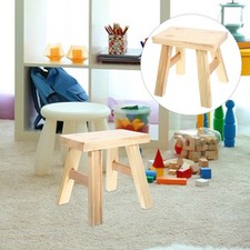 Escabeau en bois tabouret bas