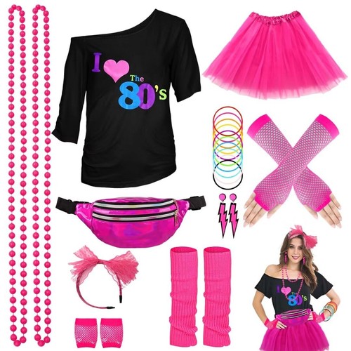 Kit déguisement année - kit, 80