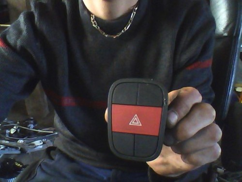Bouton warning citroen nemo - bouton, de