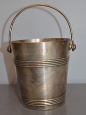 Petit Seau à Glace Métal Argenté Christofle Gallia Modèle Biarritz