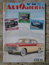 AUTOMOBILIA N° 38 - JUIN 1999 - LES ULTIMES SIMCA V8