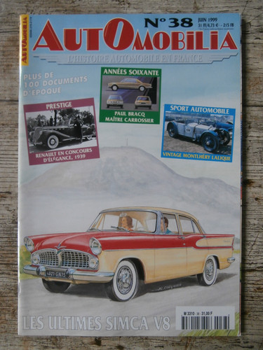 Automobilia juin 1999 - automobilia,