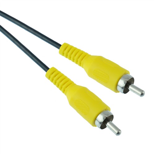 Jaune câble rca - jaune,