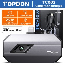 TOPDON TC002 Caméra thermique Caméra infrarouge Thermographie IR Thermomètre IOS