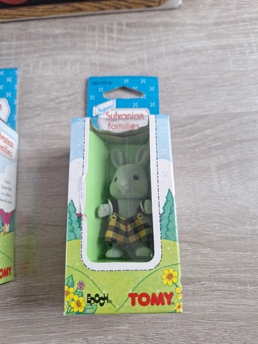 Boite lapin garçon sylvanian - boite,