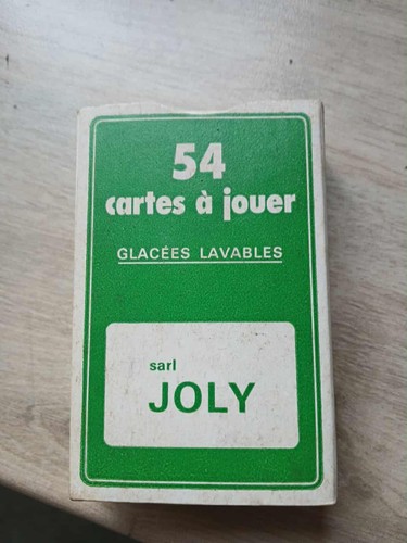 Vintage paquet cartes à - cartes,