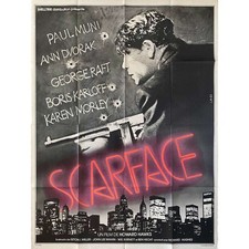 SCARFACE Affiche de cinéma  -
