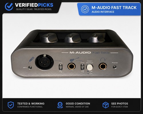 Audio fast track usb - m-audio,