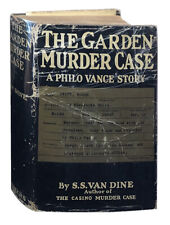 S S Van Dine / The Garden Murder Case First Edition 1935