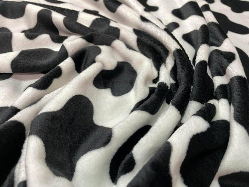 Tissu polaire doudou imprimé