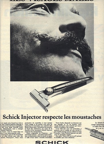 Publicite 1968 schick - ,