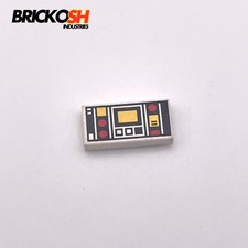 Lego 3069p68 tile 1x2 with - tile,