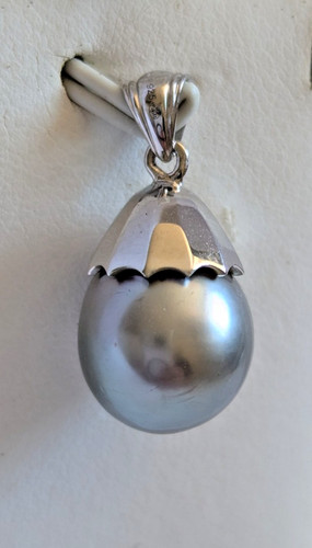 Pendentif perle tahiti - perle,