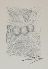 Salvador Dali, Pegase, Gravure