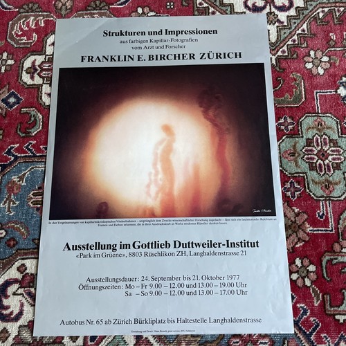 Franklin bircher affiche - franklin, e.