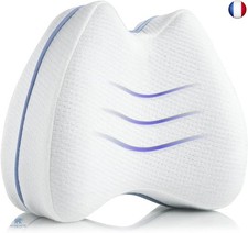 Coussin pour Genoux pour Dormir sur Le côté I Oreiller orthopédique pour Jambes 