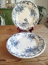 2 Assiettes en FAÏENCE de