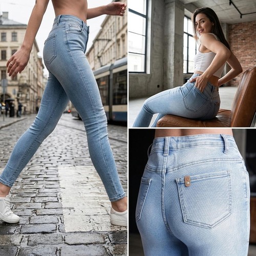 Jeans femme coupe - jeans,