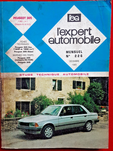 Revue technique peugeot 305 - revue,