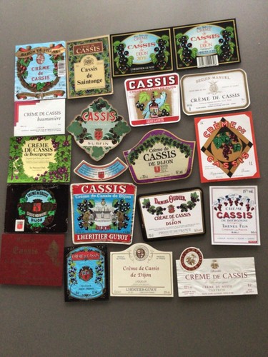 Lot etiquettes anciennes - lot,