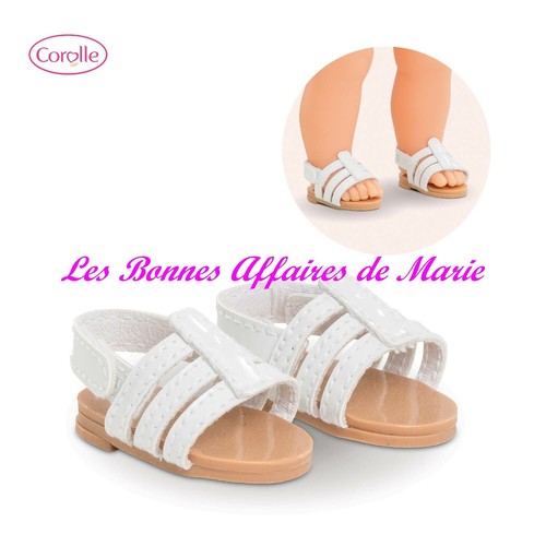 Corolle sandales blanches - corolle,