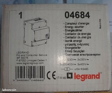 Compteur modulaire triphasé EMDX³ non MID raccordement TI 5A - legrand 04684