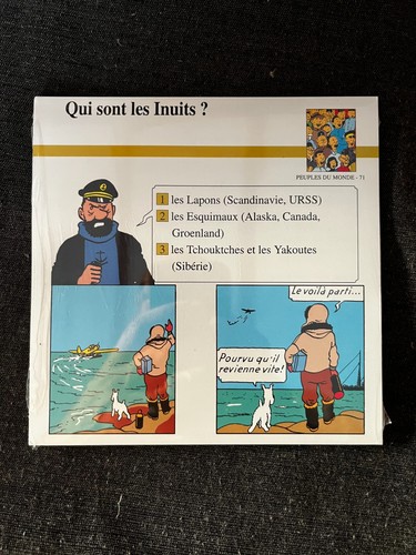 Lot fiches atlas tintin - fiches,