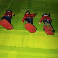 Starlux Police  Montee Canadienne..  Britains  Timpo Elastolin. Western Far West