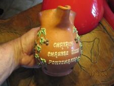 Ancien Pichet Parlant Tara de Savoie à la Treille de Vigne Raisin pub Pontcharra