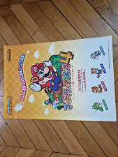 Game Boy Advance B2 Japon Affiche Originale Promotionnelle Mario Bros 20x29"