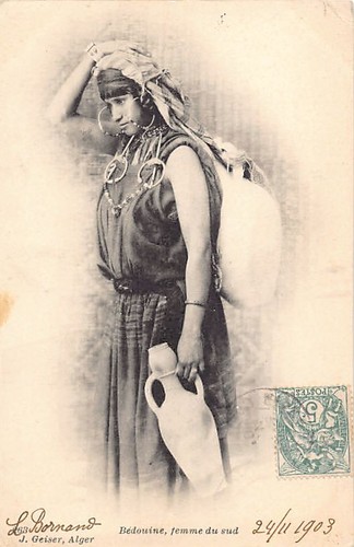 Algérie bédouine femme - algérie, du