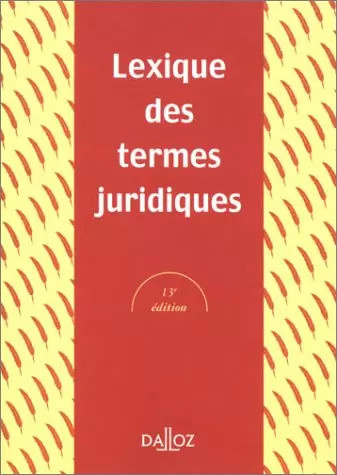 Termes juridiques lexique - termes, juridiques,