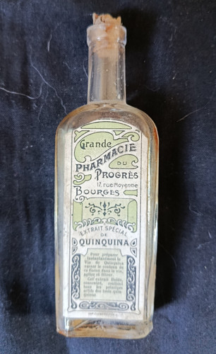 Ancien flacon pharmacie - ancien,