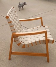 Jens Risom Knoll Webbed Lounge