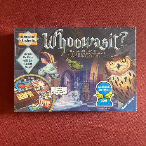 Whoowasit board game by - whoowasit?,