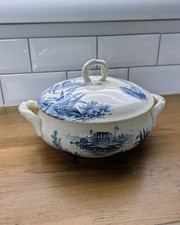 SOUPIERE ancienne GIEN Vue D'ORIENT 