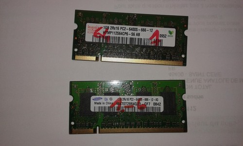 Barrettes ram ddr2 - barrettes,