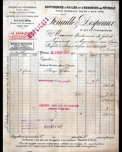 Paris raffinerie - (ix°),