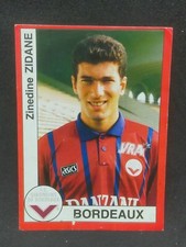 Panini foot 1995 ZINEDINE