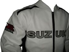 Suzuki veste moto MOTOGP cuir