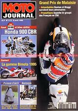 MOTO JOURNAL 1177 Essai Road Test HONDA CBR 900 RR FireBlade BIMOTA SB7 SB6 YB9
