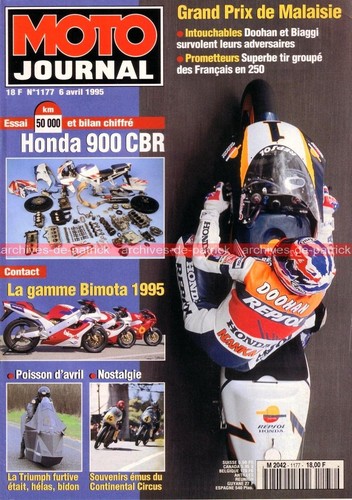 Moto journal 1177 - moto, road