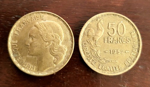 Francs extra fine 1952 - extra,