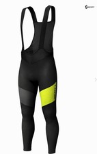 Cuissard long hiver homme SCOTT RC Warm WB +++ noir/jaune taille XL