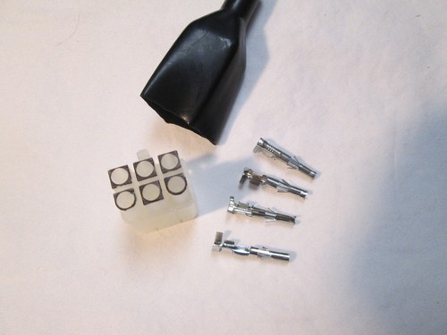 Molex power pin - 6-pin, plug