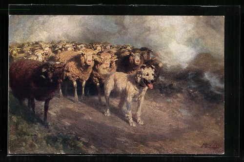 Carte postale artiste - postale, d'artiste